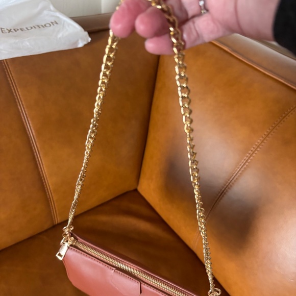 COGNAC CROSSBODY WITH COIN PURSE - Picture 8 of 15